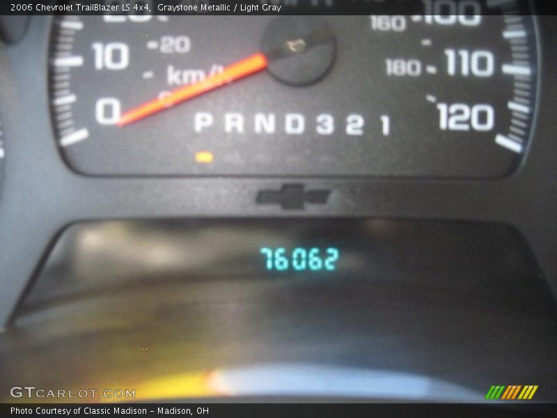 Graystone Metallic / Light Gray 2006 Chevrolet TrailBlazer LS 4x4