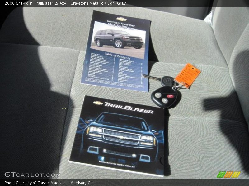 Graystone Metallic / Light Gray 2006 Chevrolet TrailBlazer LS 4x4