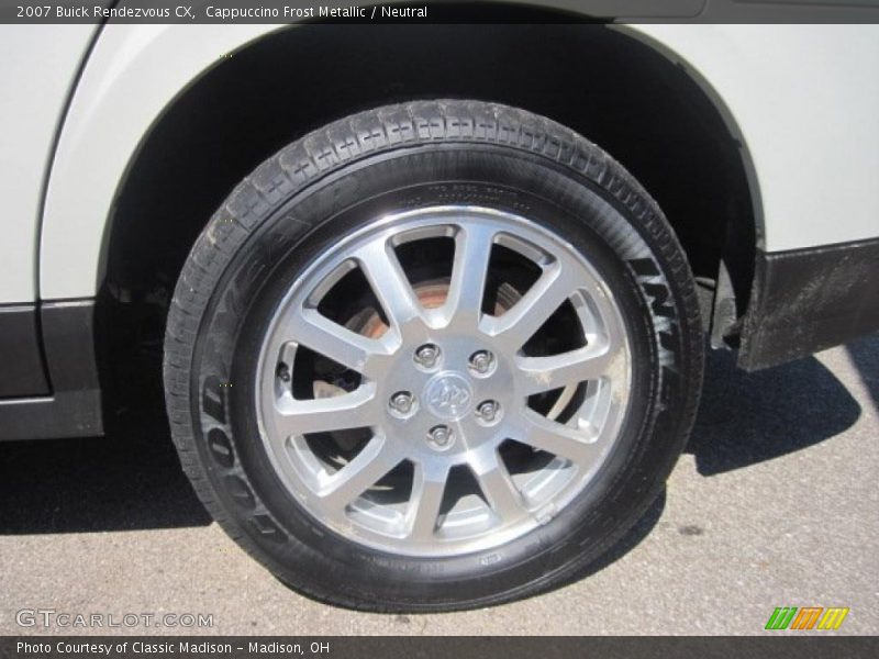 Cappuccino Frost Metallic / Neutral 2007 Buick Rendezvous CX