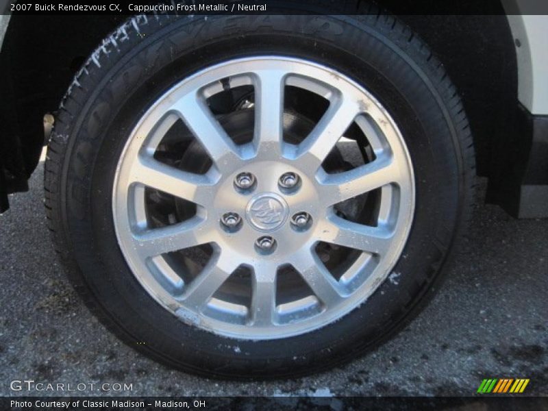 Cappuccino Frost Metallic / Neutral 2007 Buick Rendezvous CX