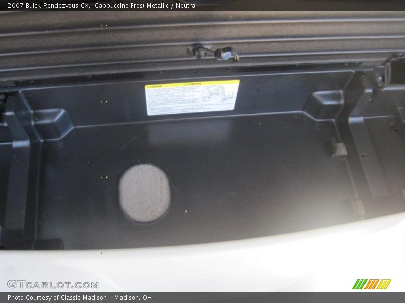 Cappuccino Frost Metallic / Neutral 2007 Buick Rendezvous CX