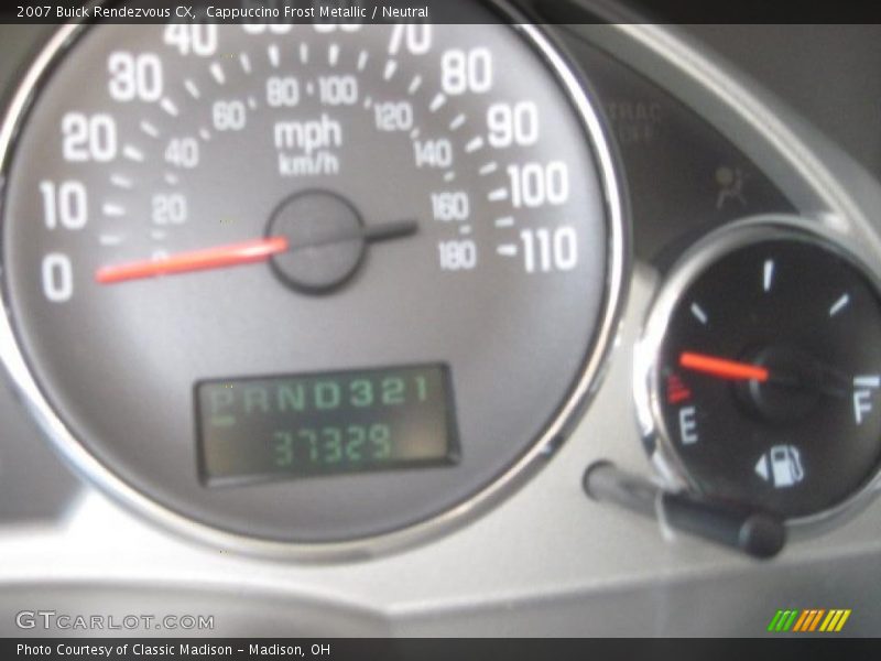 Cappuccino Frost Metallic / Neutral 2007 Buick Rendezvous CX