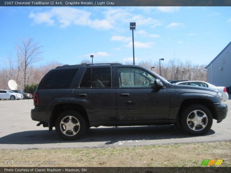 Graphite Metallic / Light Gray 2007 Chevrolet TrailBlazer LS 4x4