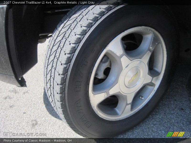 Graphite Metallic / Light Gray 2007 Chevrolet TrailBlazer LS 4x4