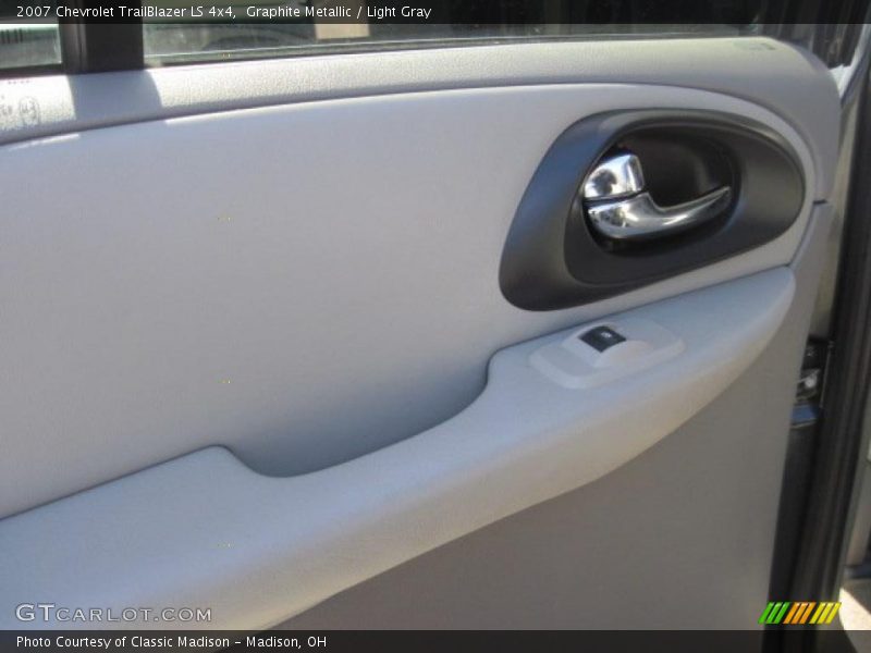 Graphite Metallic / Light Gray 2007 Chevrolet TrailBlazer LS 4x4