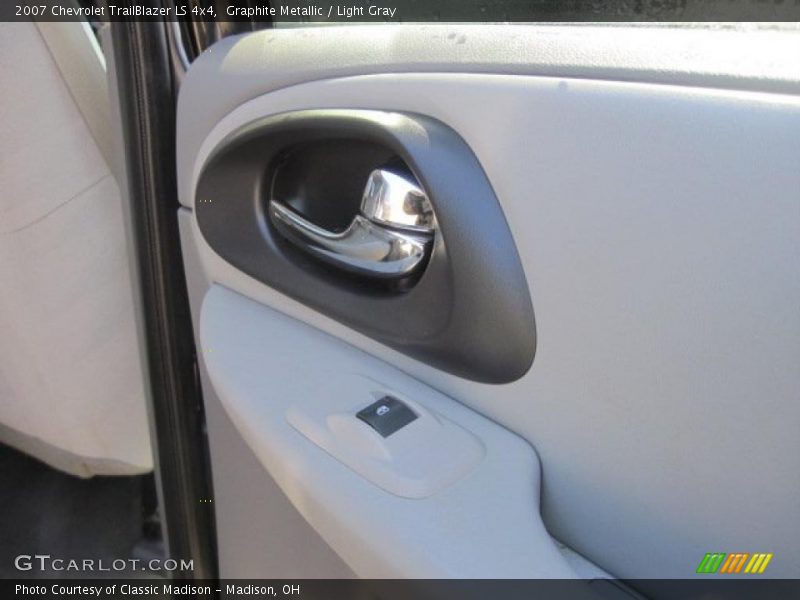 Graphite Metallic / Light Gray 2007 Chevrolet TrailBlazer LS 4x4
