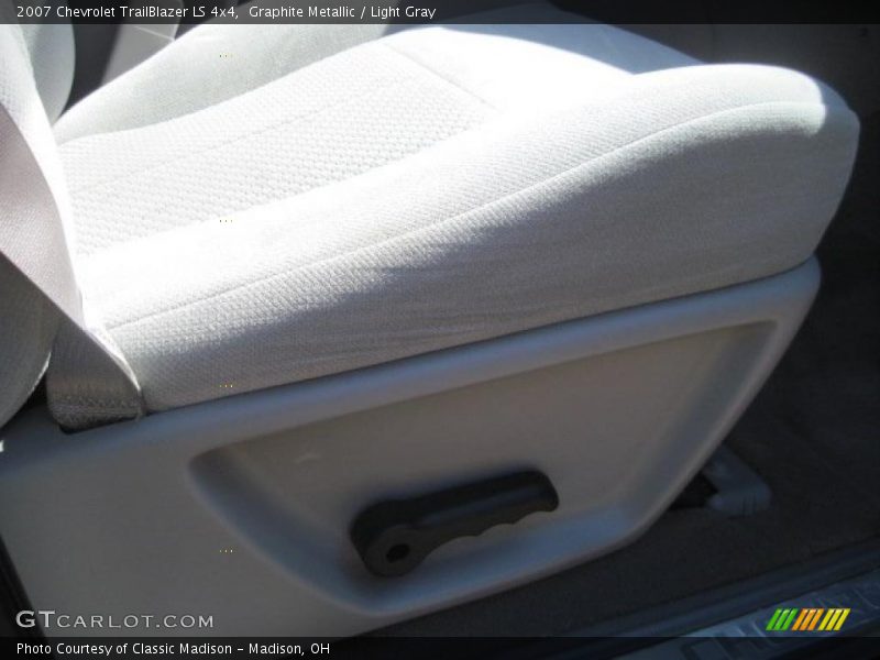 Graphite Metallic / Light Gray 2007 Chevrolet TrailBlazer LS 4x4