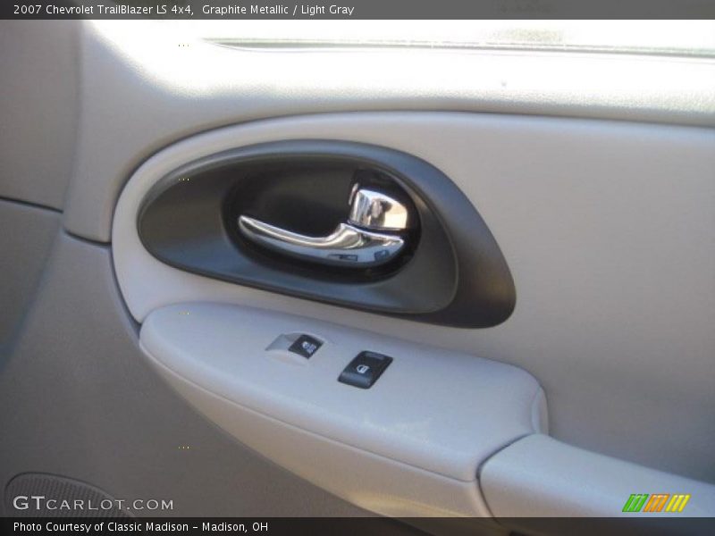 Graphite Metallic / Light Gray 2007 Chevrolet TrailBlazer LS 4x4