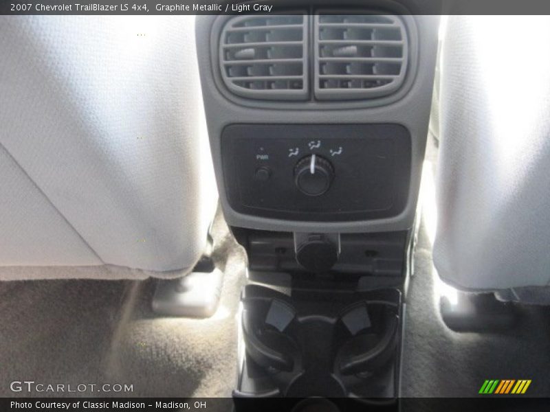 Graphite Metallic / Light Gray 2007 Chevrolet TrailBlazer LS 4x4