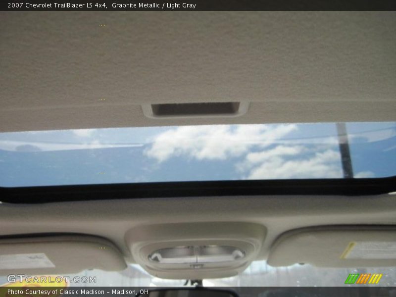 Graphite Metallic / Light Gray 2007 Chevrolet TrailBlazer LS 4x4