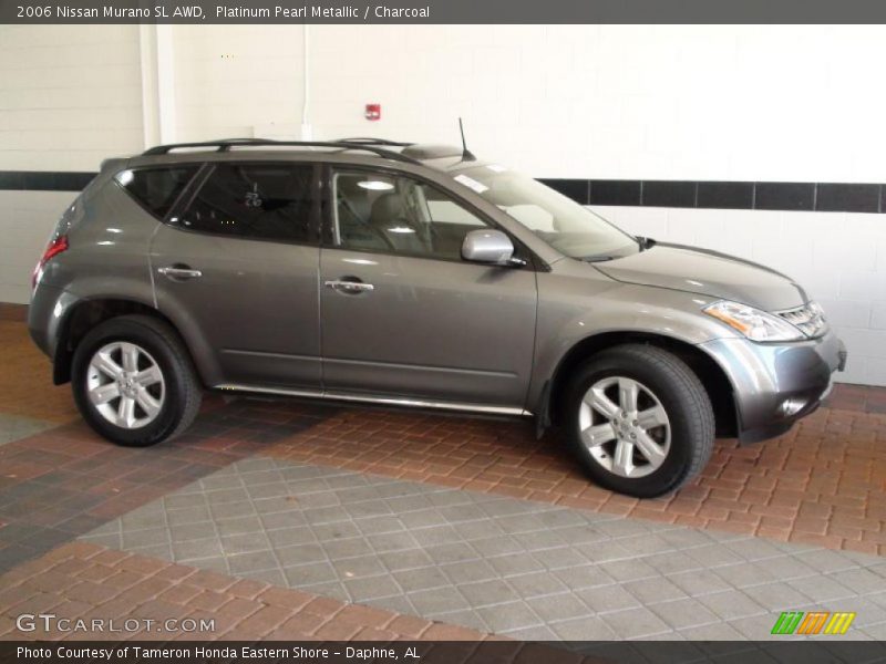 Platinum Pearl Metallic / Charcoal 2006 Nissan Murano SL AWD