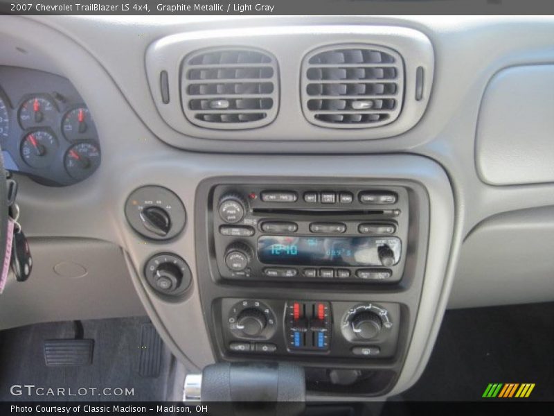 Graphite Metallic / Light Gray 2007 Chevrolet TrailBlazer LS 4x4