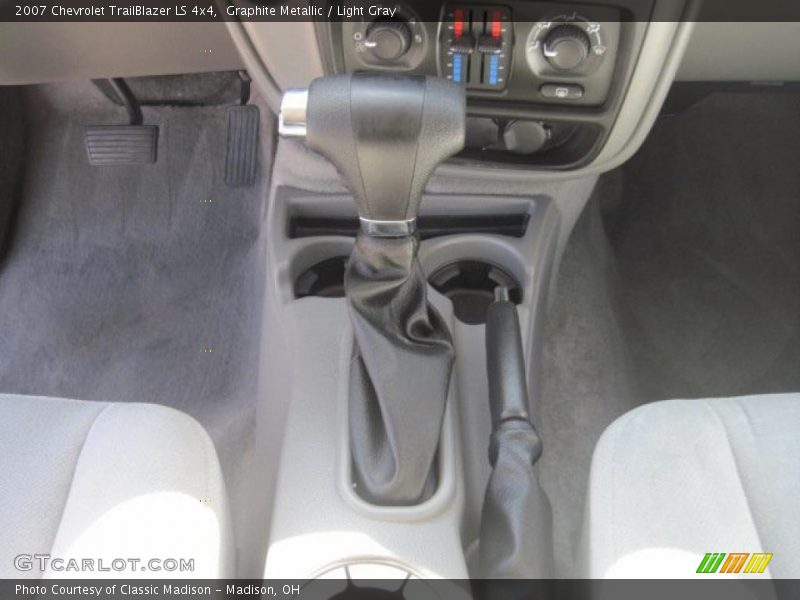 Graphite Metallic / Light Gray 2007 Chevrolet TrailBlazer LS 4x4
