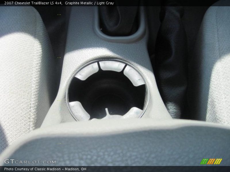 Graphite Metallic / Light Gray 2007 Chevrolet TrailBlazer LS 4x4