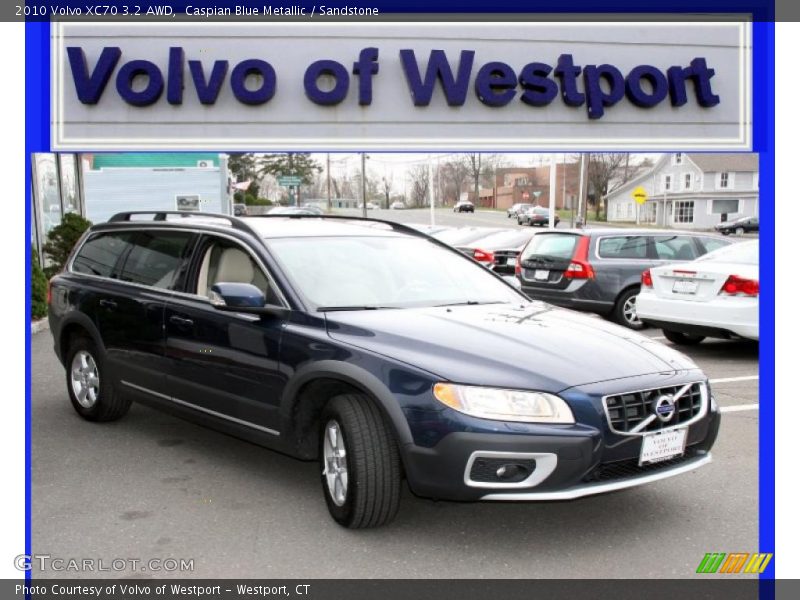 Caspian Blue Metallic / Sandstone 2010 Volvo XC70 3.2 AWD