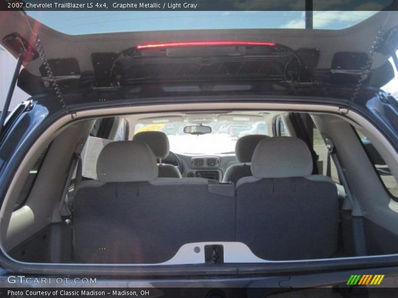 Graphite Metallic / Light Gray 2007 Chevrolet TrailBlazer LS 4x4