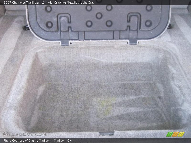 Graphite Metallic / Light Gray 2007 Chevrolet TrailBlazer LS 4x4