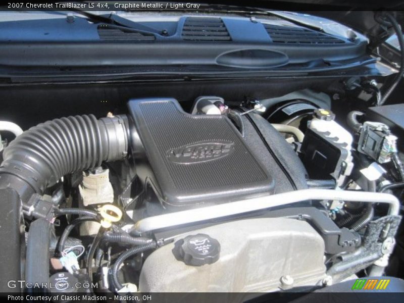 Graphite Metallic / Light Gray 2007 Chevrolet TrailBlazer LS 4x4
