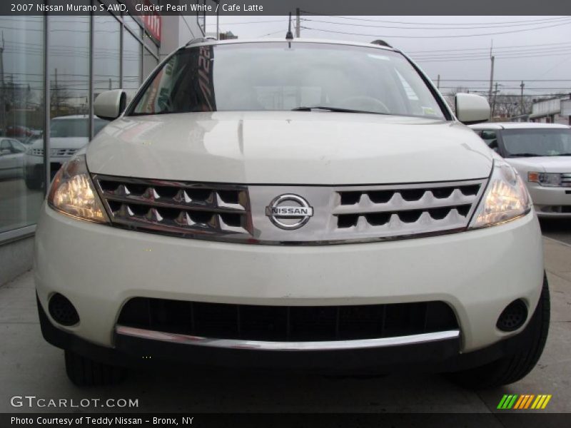 Glacier Pearl White / Cafe Latte 2007 Nissan Murano S AWD