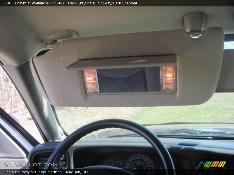 Dark Gray Metallic / Gray/Dark Charcoal 2005 Chevrolet Avalanche Z71 4x4