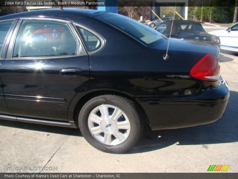 Black / Medium Parchment 2004 Ford Taurus SEL Sedan