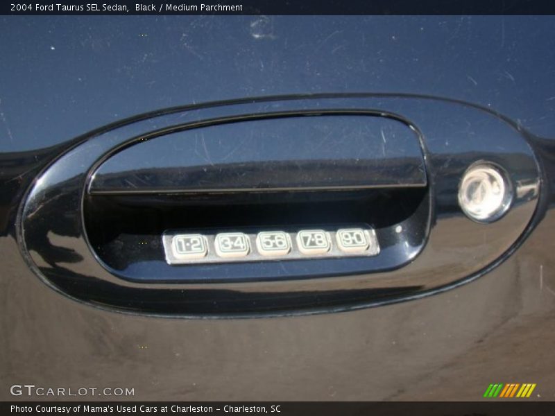 Black / Medium Parchment 2004 Ford Taurus SEL Sedan