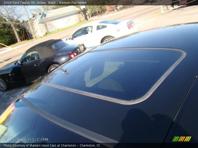 Black / Medium Parchment 2004 Ford Taurus SEL Sedan
