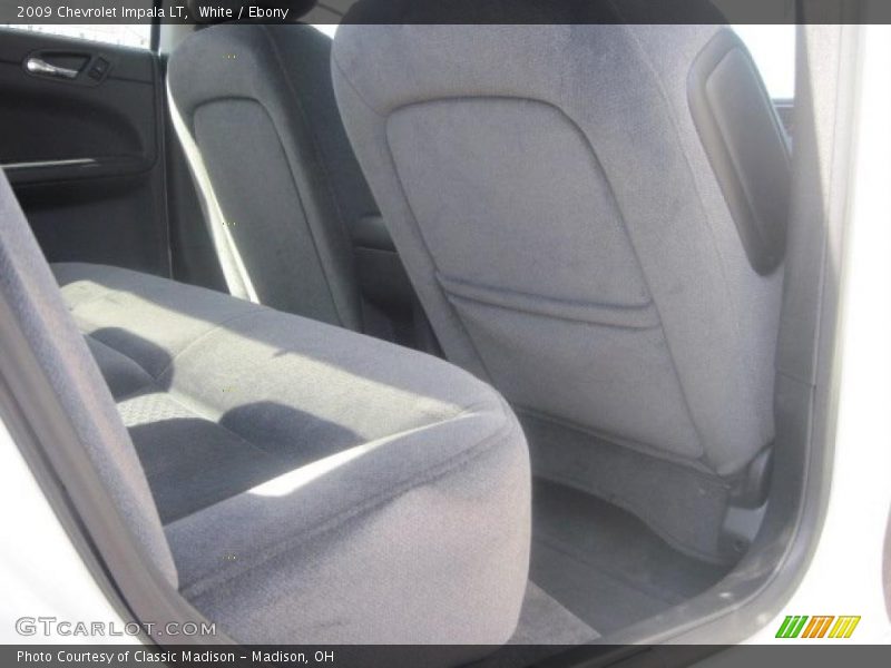 White / Ebony 2009 Chevrolet Impala LT