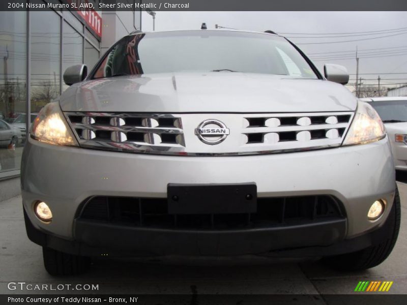 Sheer Silver Metallic / Charcoal 2004 Nissan Murano SL AWD