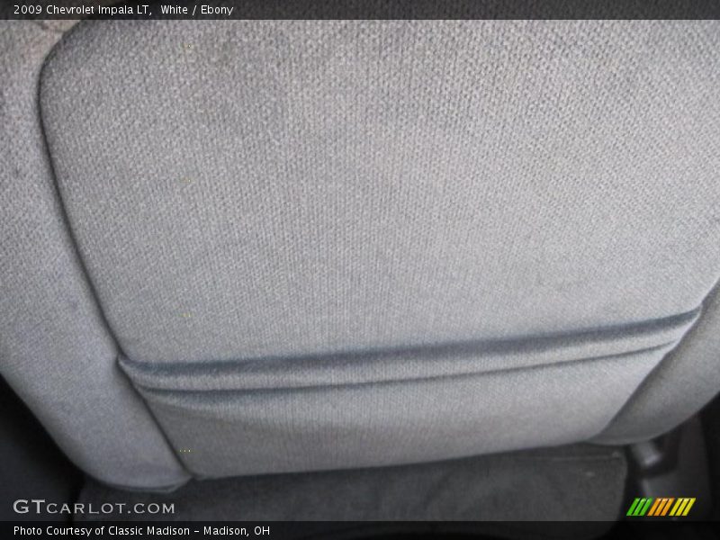 White / Ebony 2009 Chevrolet Impala LT