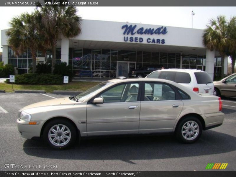 Ash Gold Metallic / Light Taupe 2004 Volvo S80 2.5T