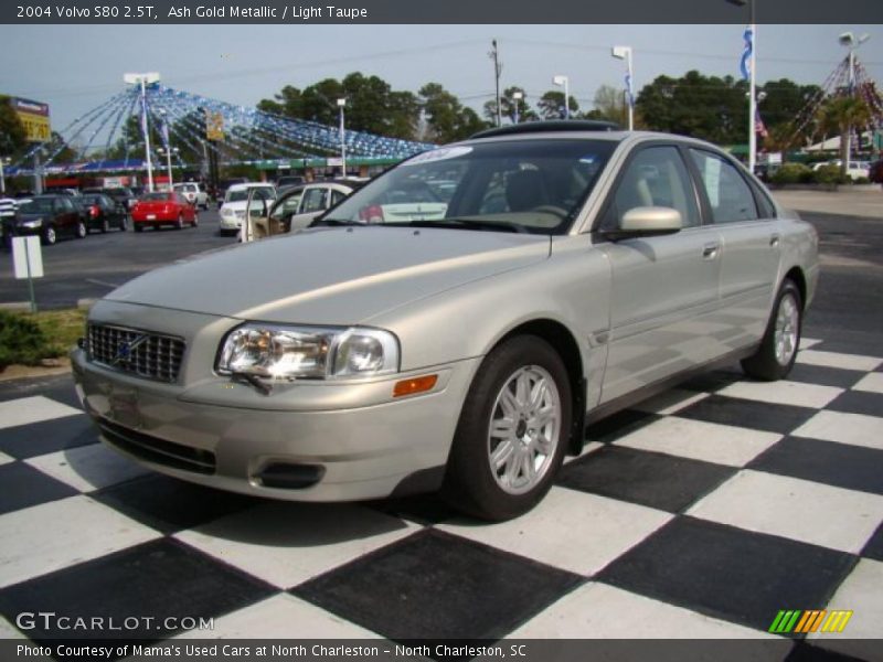 Ash Gold Metallic / Light Taupe 2004 Volvo S80 2.5T