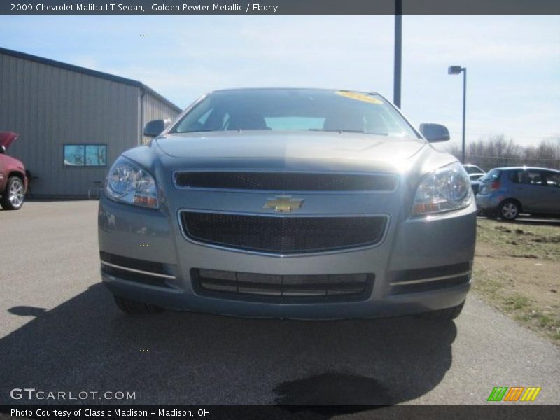 Golden Pewter Metallic / Ebony 2009 Chevrolet Malibu LT Sedan