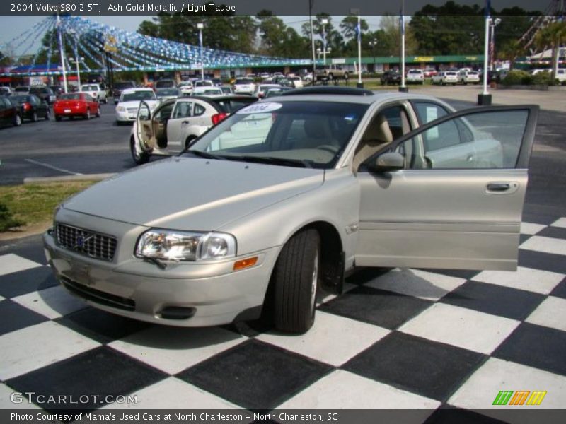 Ash Gold Metallic / Light Taupe 2004 Volvo S80 2.5T