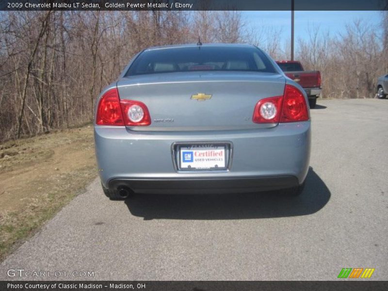 Golden Pewter Metallic / Ebony 2009 Chevrolet Malibu LT Sedan