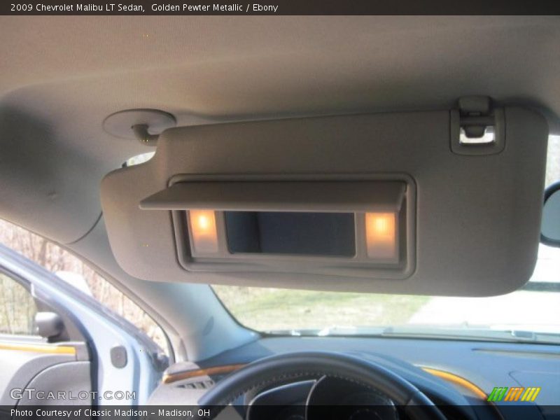 Golden Pewter Metallic / Ebony 2009 Chevrolet Malibu LT Sedan