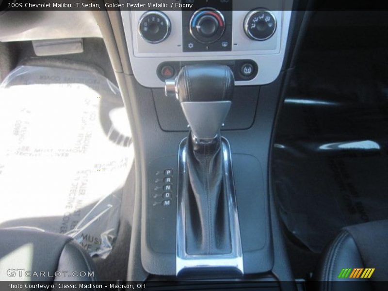 Golden Pewter Metallic / Ebony 2009 Chevrolet Malibu LT Sedan