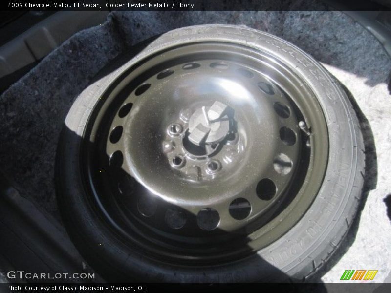 Golden Pewter Metallic / Ebony 2009 Chevrolet Malibu LT Sedan