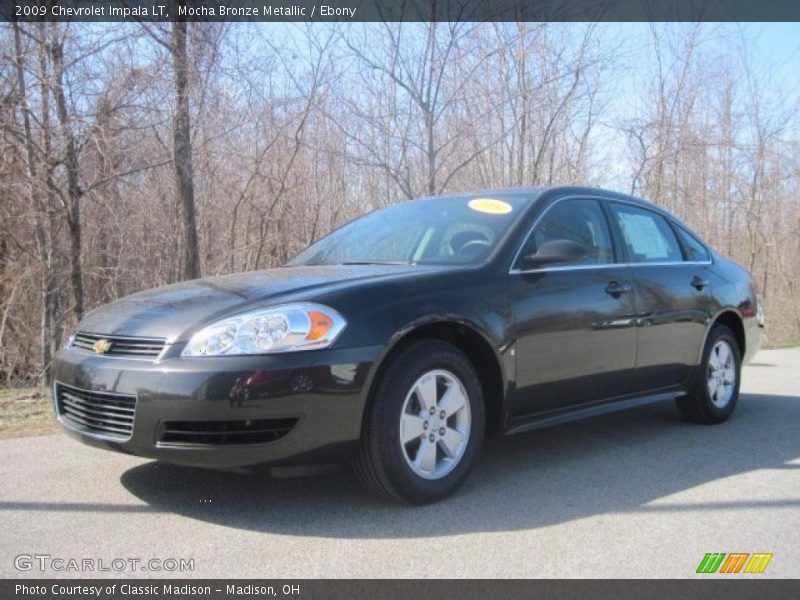 Mocha Bronze Metallic / Ebony 2009 Chevrolet Impala LT