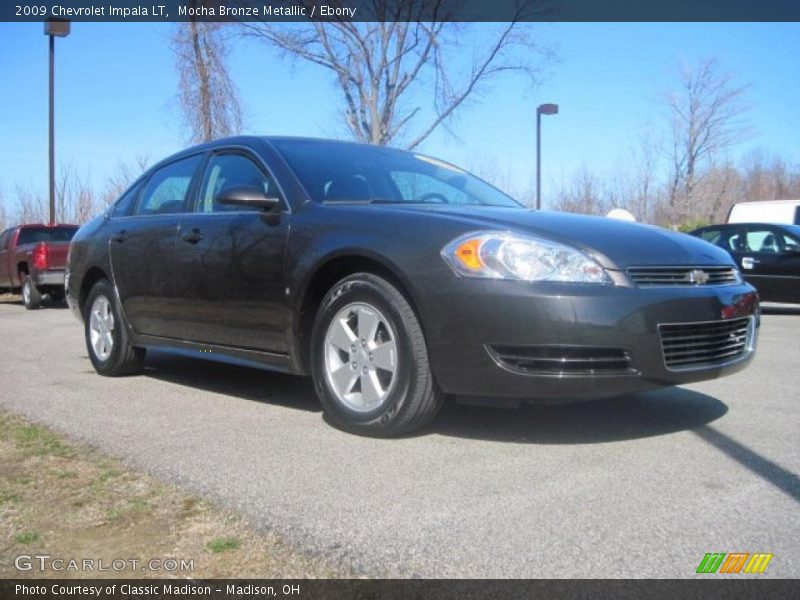 Mocha Bronze Metallic / Ebony 2009 Chevrolet Impala LT