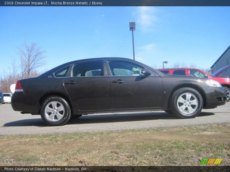 Mocha Bronze Metallic / Ebony 2009 Chevrolet Impala LT