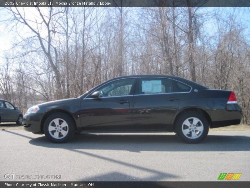 Mocha Bronze Metallic / Ebony 2009 Chevrolet Impala LT