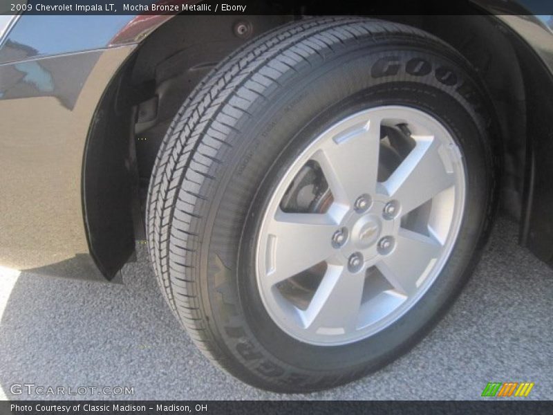 Mocha Bronze Metallic / Ebony 2009 Chevrolet Impala LT