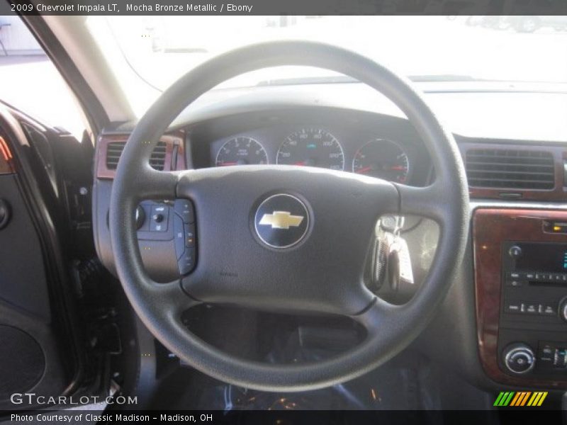 Mocha Bronze Metallic / Ebony 2009 Chevrolet Impala LT