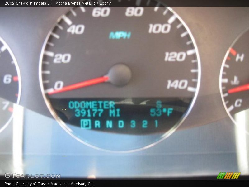 Mocha Bronze Metallic / Ebony 2009 Chevrolet Impala LT
