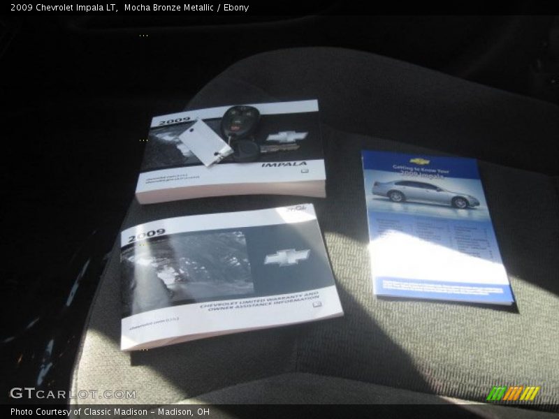Mocha Bronze Metallic / Ebony 2009 Chevrolet Impala LT