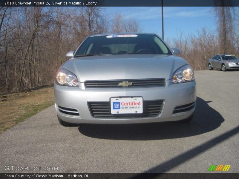 Silver Ice Metallic / Ebony 2010 Chevrolet Impala LS