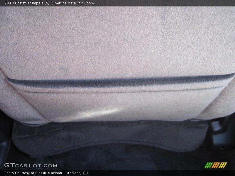 Silver Ice Metallic / Ebony 2010 Chevrolet Impala LS