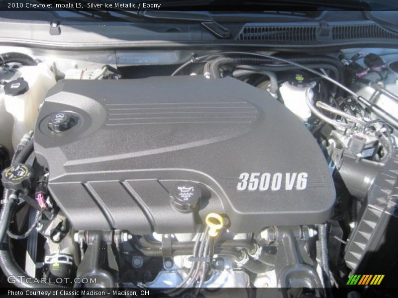 Silver Ice Metallic / Ebony 2010 Chevrolet Impala LS