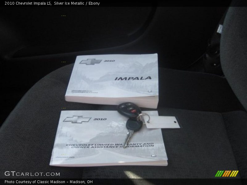Silver Ice Metallic / Ebony 2010 Chevrolet Impala LS